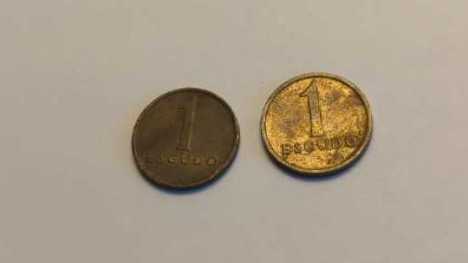 Portugal 1 Escudo 1981, 1986 #135  coin collectible - Main Image 2