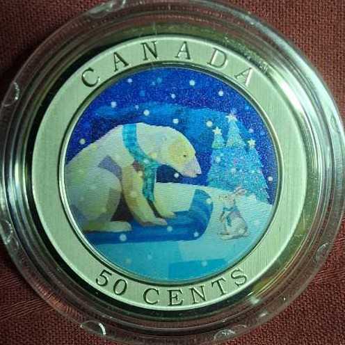 Holiday Sledding Lenticular Coin  coin collectible - Main Image 2