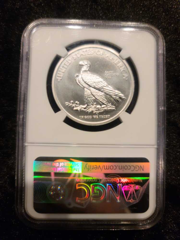 2017 St. Gaudens Commem. National Park 1 Oz NGC MS70  coin collectible - Main Image 2