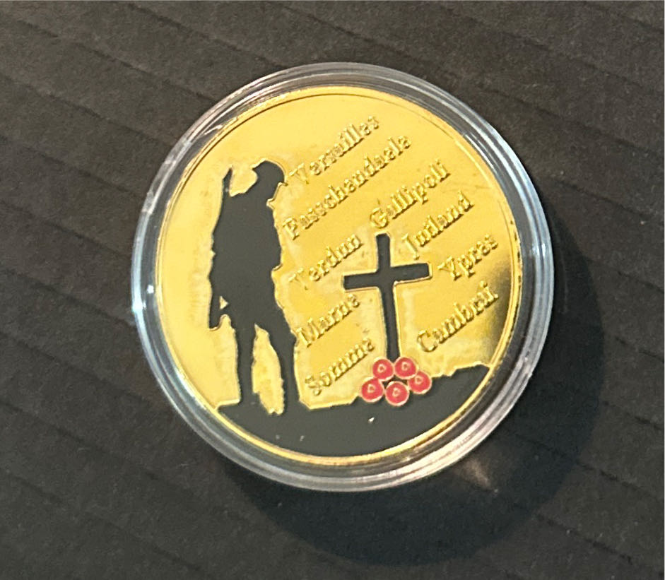 The Great War 1914-1918  coin collectible [Barcode 88891478616] - Main Image 2