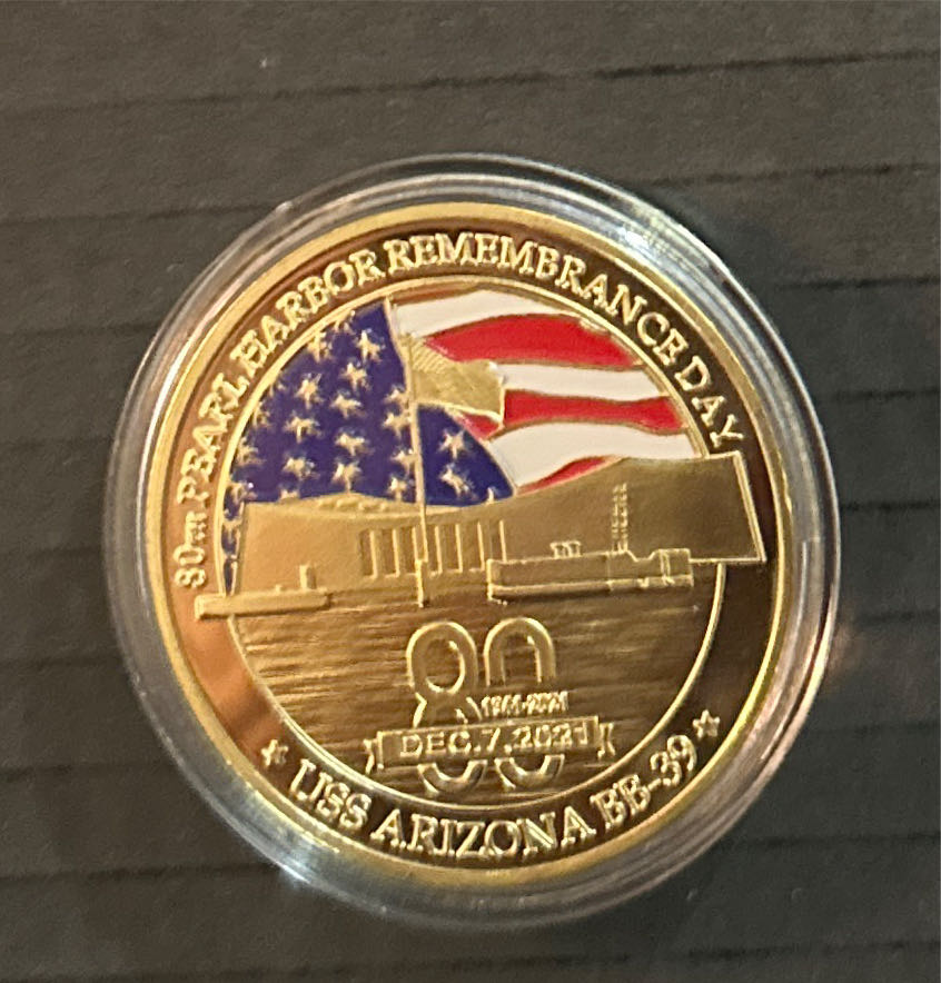 Set 5 Pearl Harbor  coin collectible - Main Image 2