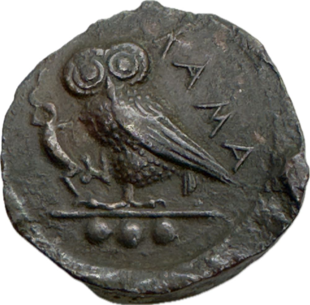 SIZILIEN. Kamarina. Ae Tetras oder Trionkion (ca. 420-405 v. Chr.)  coin collectible - Main Image 3
