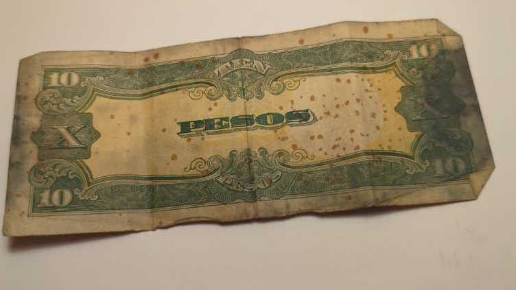 Japan Occupation - Philippines Banknote 10 Pesos #160  coin collectible - Main Image 2