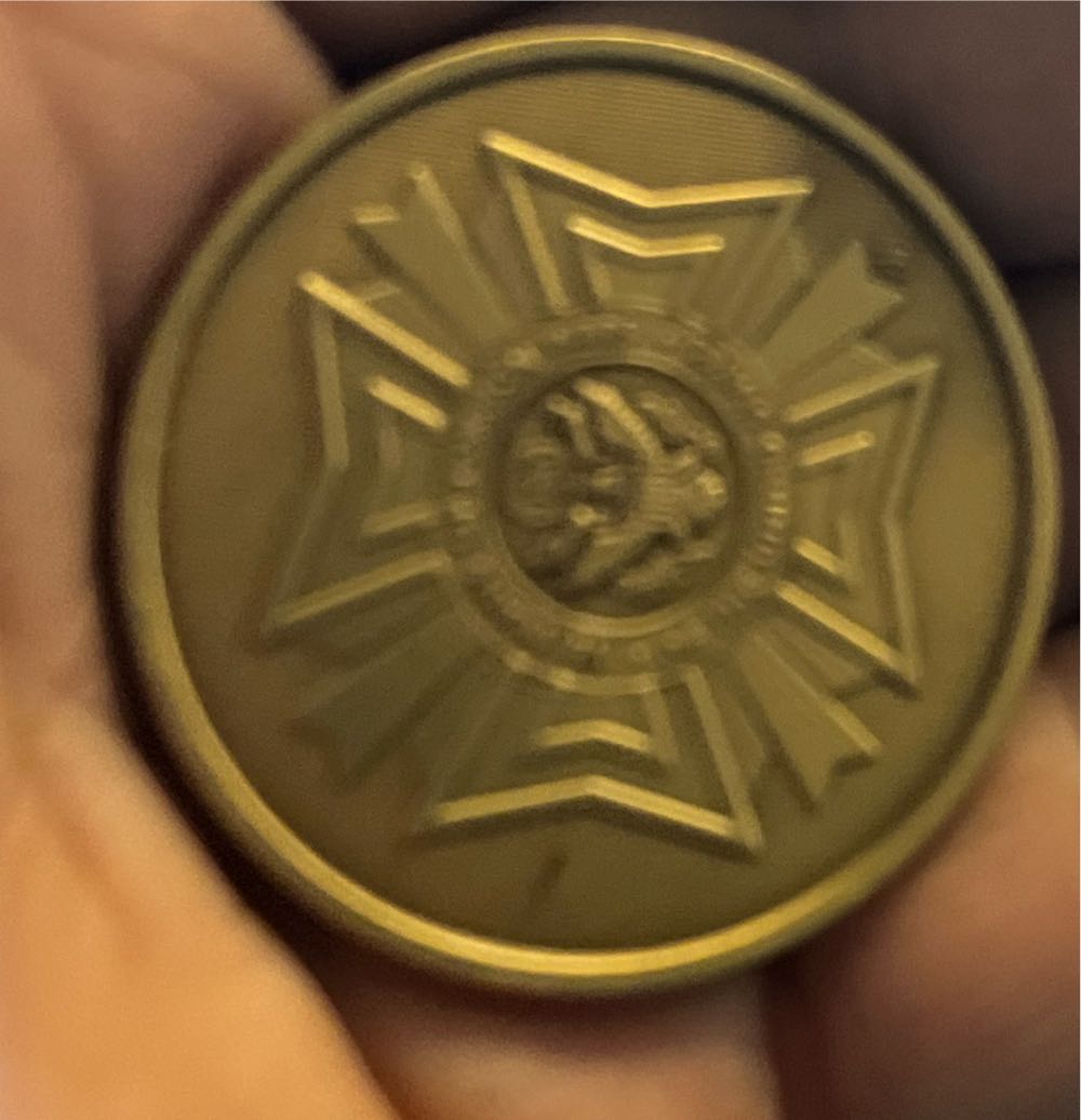 Vietnam War Memorial Veterans of Foreign Wars Coin  coin collectible - Main Image 2