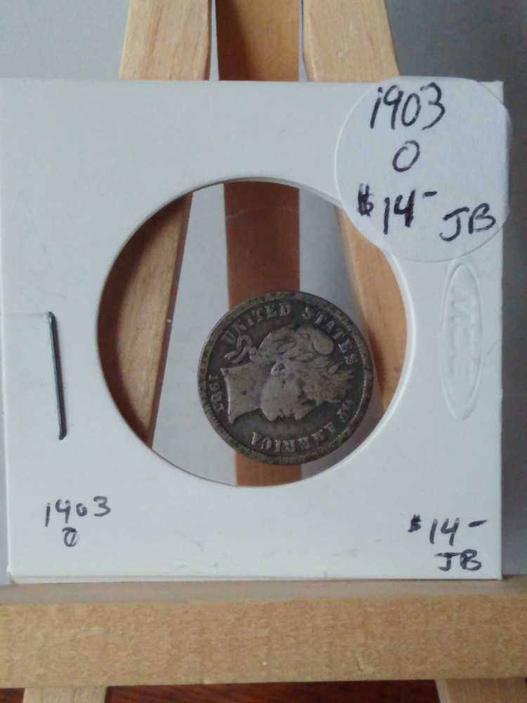 Barber Dime 1908-D