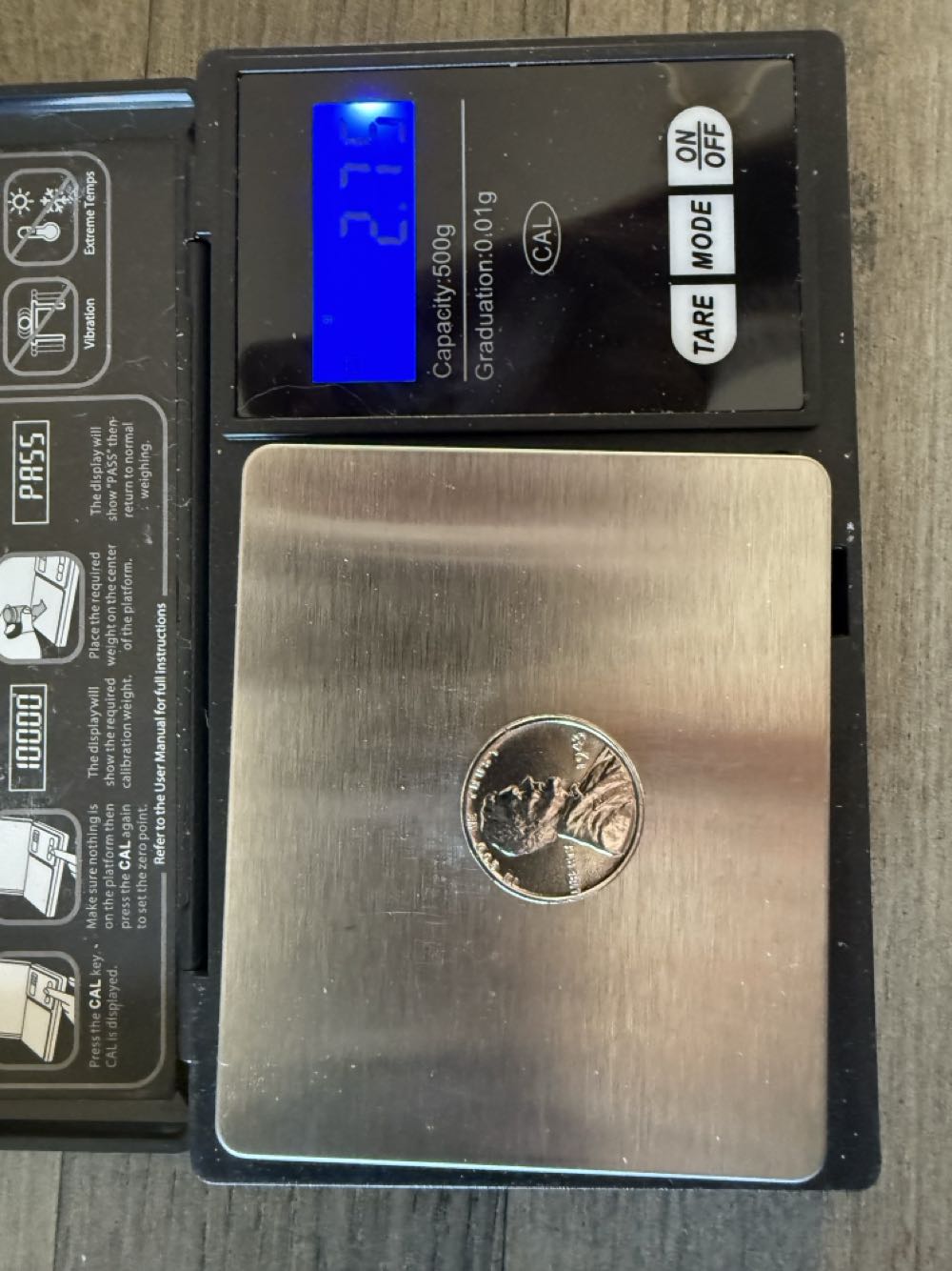 1943 No Mint Mark Zinc Lincoln One Cent  coin collectible - Main Image 2