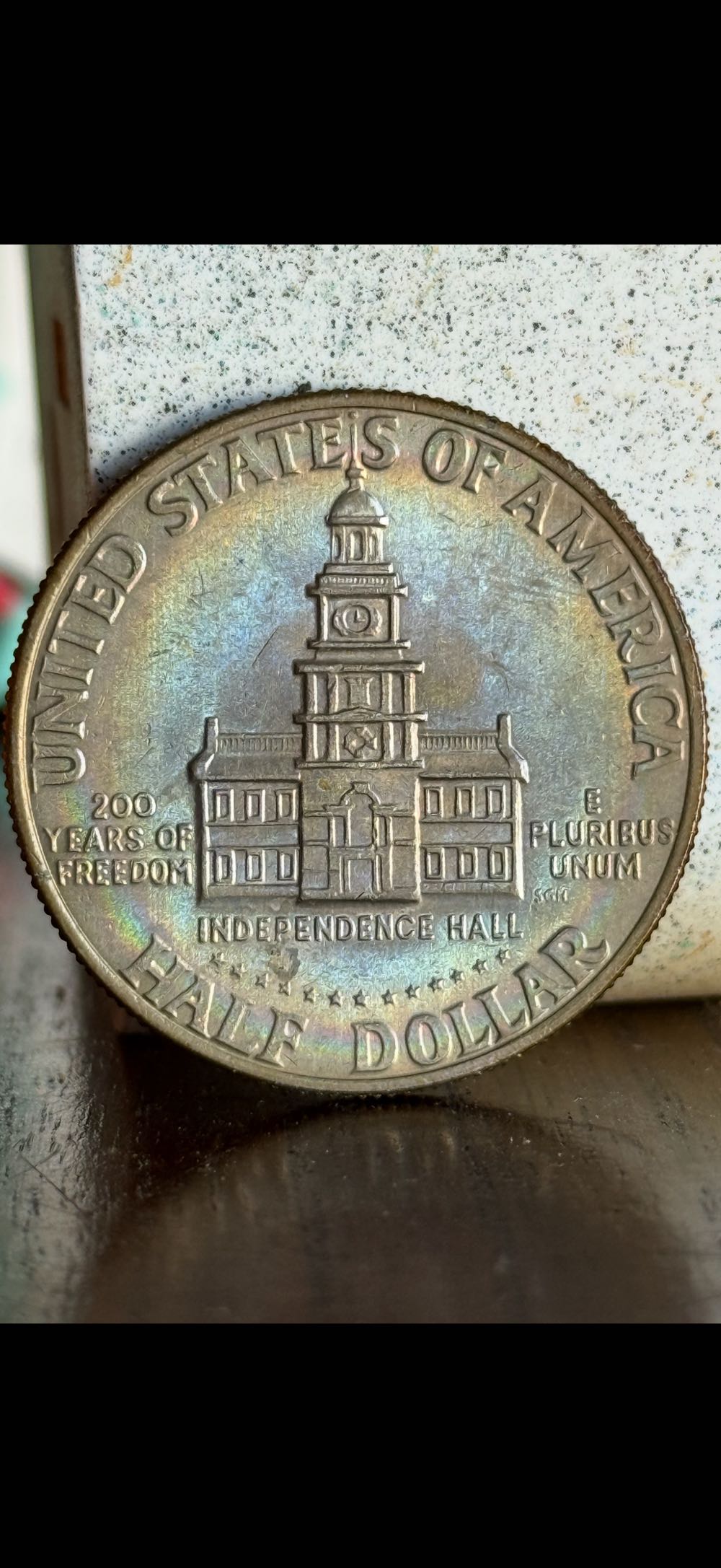 1976 Kennedy Half Dollar  coin collectible - Main Image 2