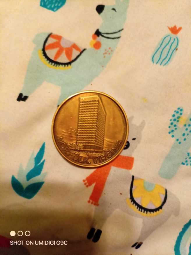 Virginia National Bank Headquarters Building   coin collectible - Main Image 2