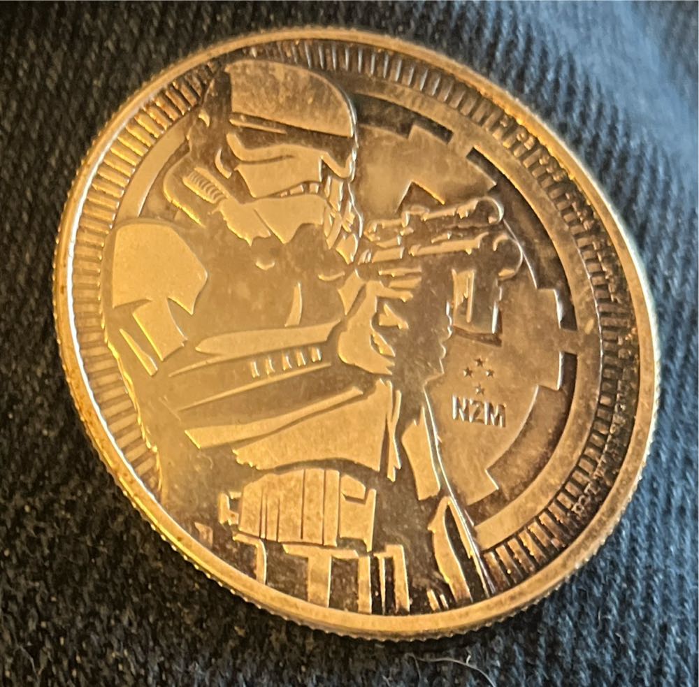 2018 New Zealand Elizabeth II Niue 2 Dollar Stormtrooper Silver Coin  coin collectible - Main Image 2