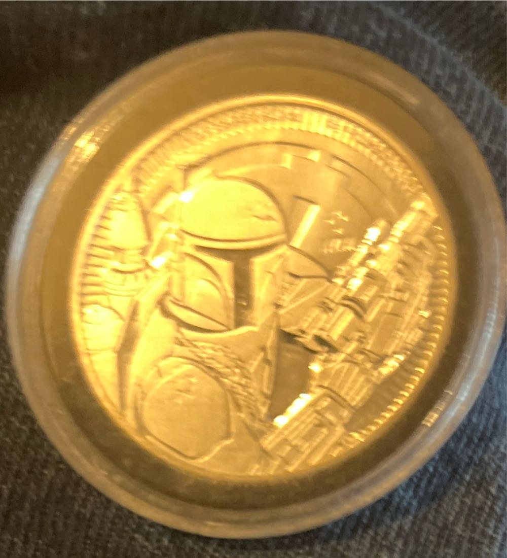 2020 New Zealand Queen Elizabeth II Niue Two Dollar Boba Fett Silver Coin  coin collectible - Main Image 2