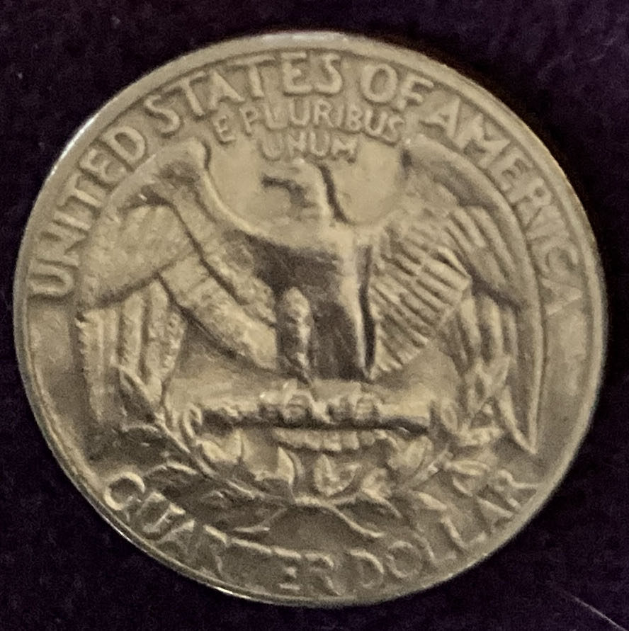 Quarter Washington 1965 8  coin collectible - Main Image 4