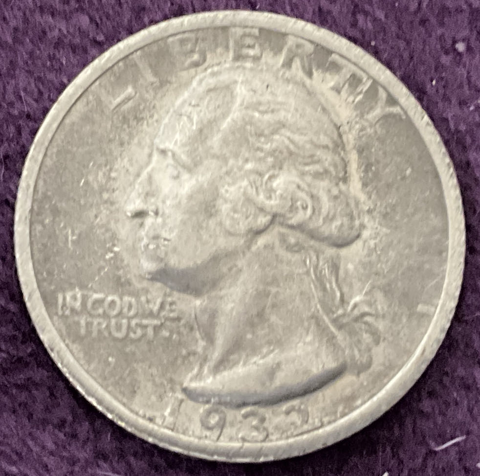 Quarter Washington 1986 P 1