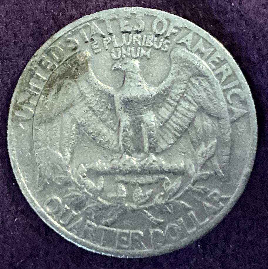 Quarter Washington 1967 25  coin collectible - Main Image 4