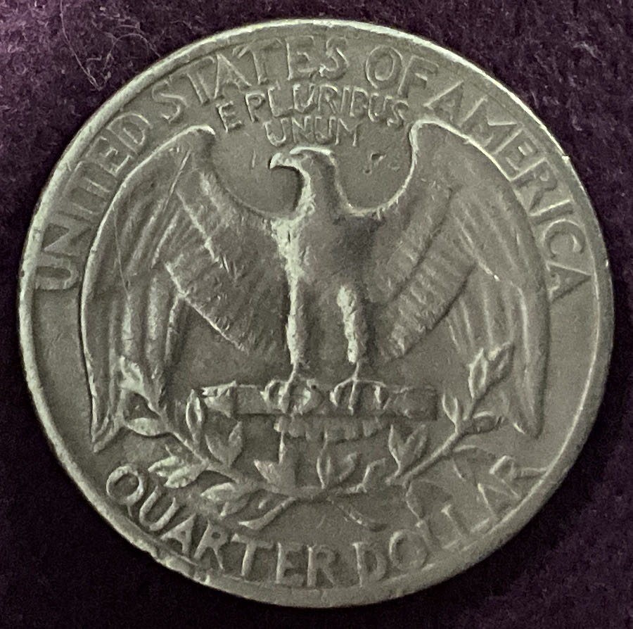 Quarter Washington 1967 30  coin collectible - Main Image 4