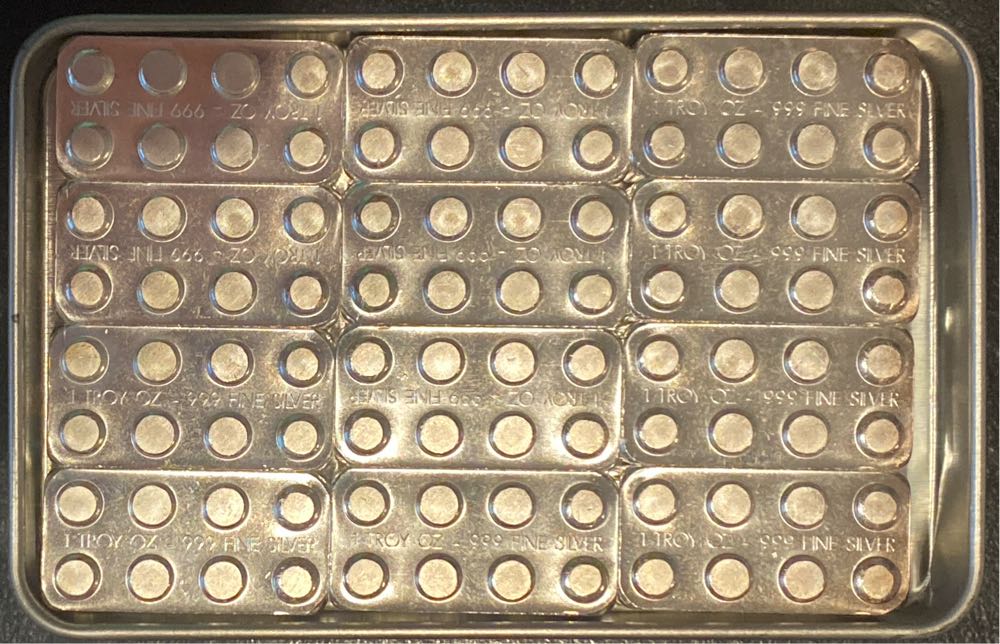 Monarch Building Block Silver Bar Starter Kit  coin collectible - Main Image 2