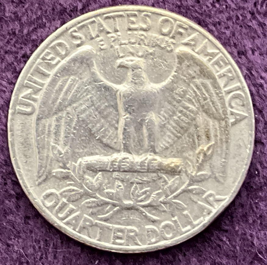 Quarter Washington 1968 D 3  coin collectible - Main Image 2