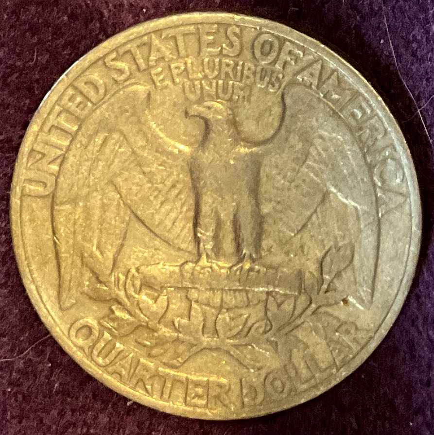 Quarter Washington 1969 1  coin collectible - Main Image 4