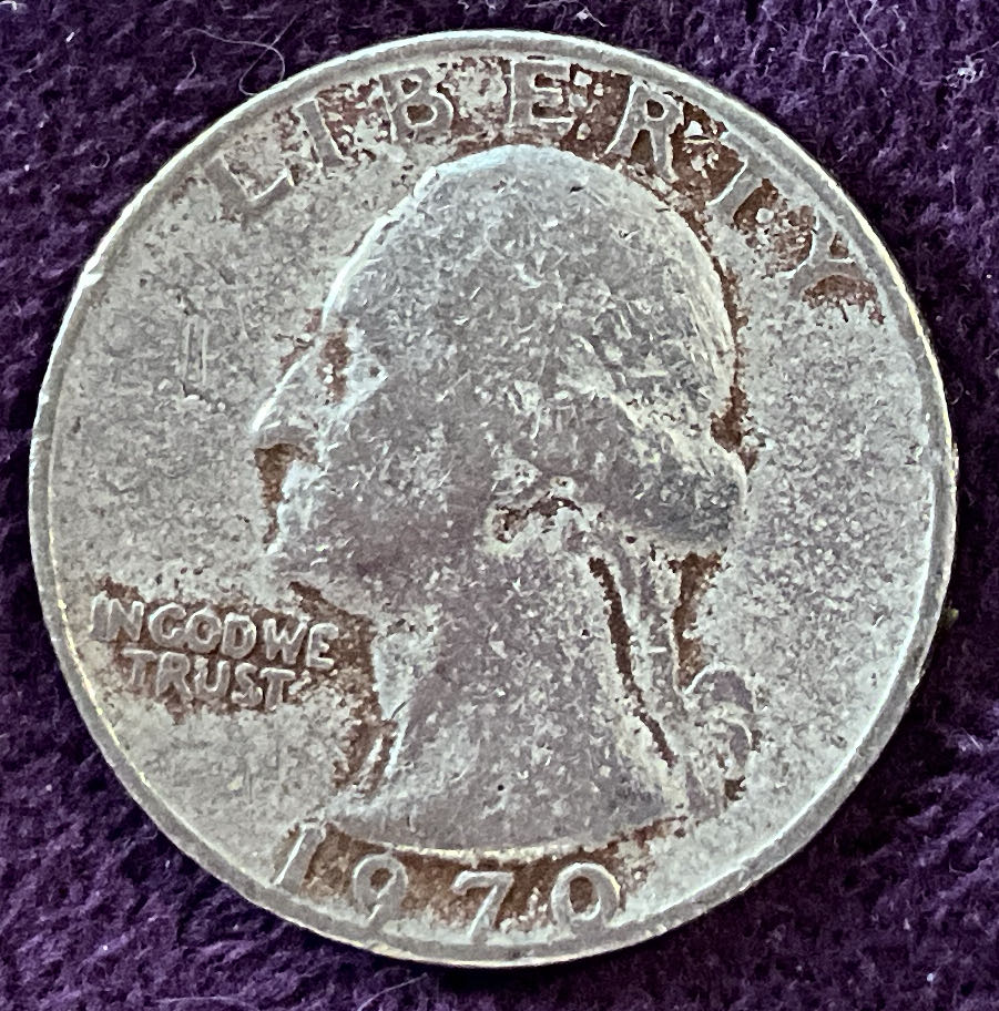 Quarter Washington 1970 1  coin collectible - Main Image 3