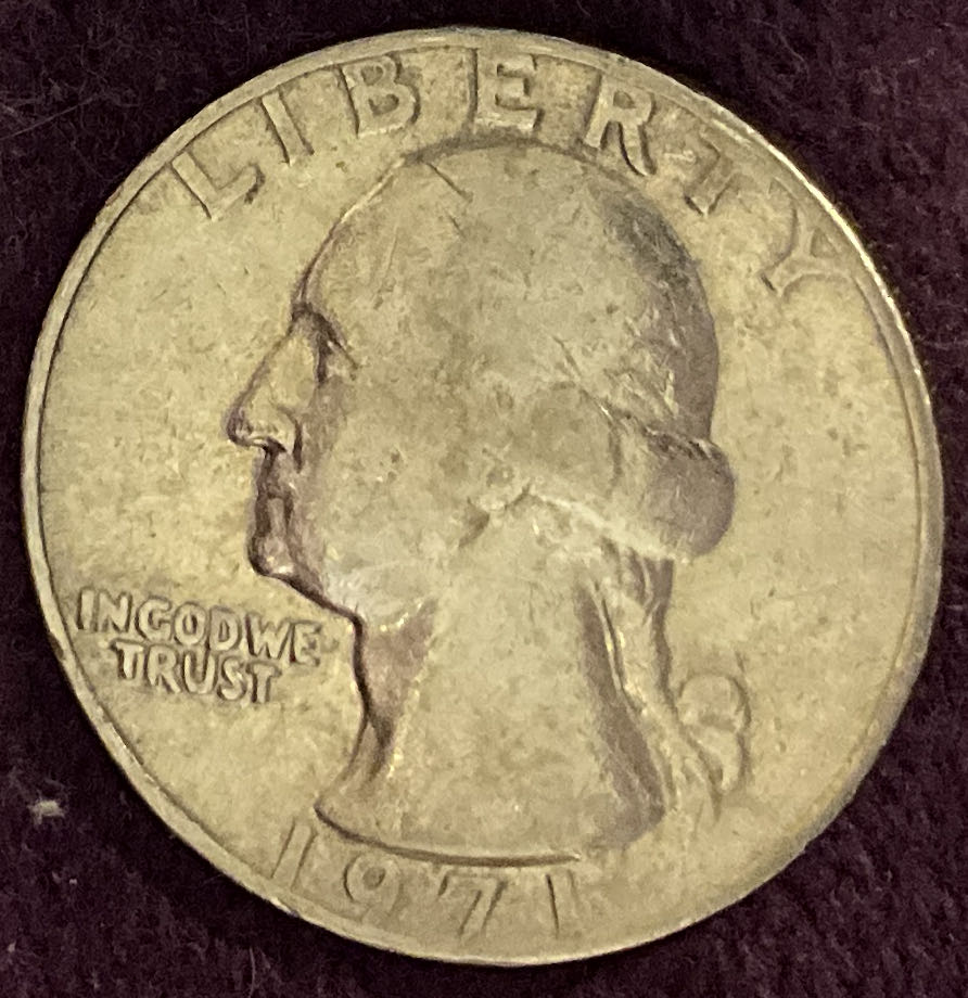 Quarter Washington 1971 2  coin collectible - Main Image 3
