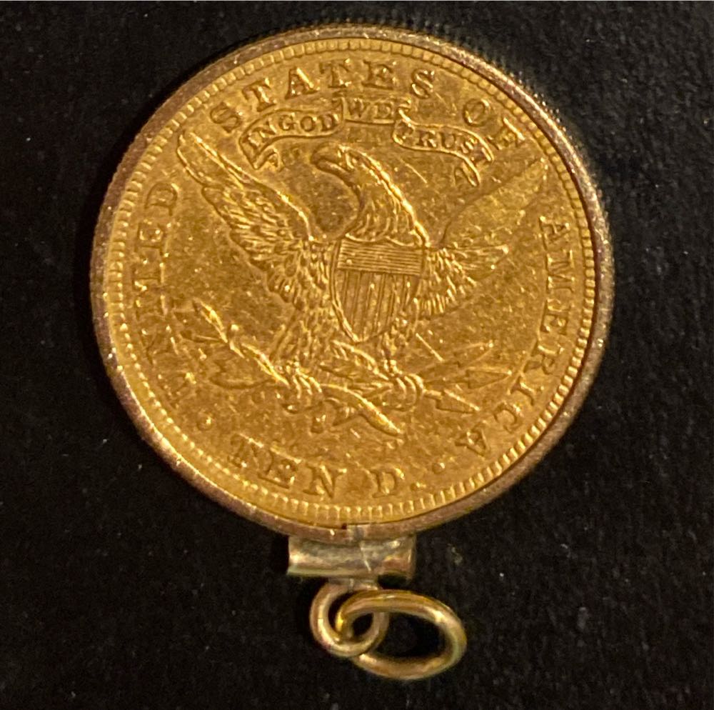 United States Of America 10 D 1887  coin collectible - Main Image 2