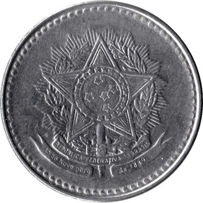 Brazil (1988) - 10 Cruzados [Cz$]  coin collectible - Main Image 2