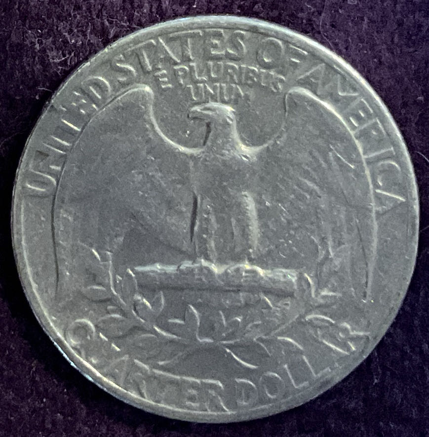 Quarter Washington 1972 7  coin collectible - Main Image 4