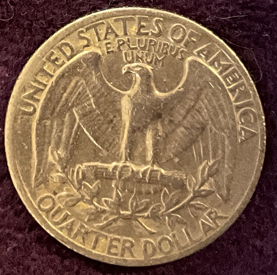 Quarter Washington 1972 10  coin collectible - Main Image 4