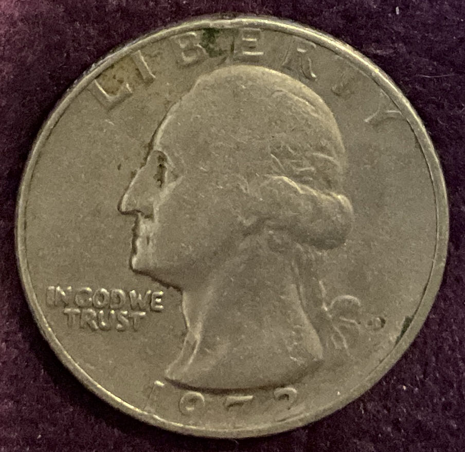 Quarter Washington 1972 D 1  coin collectible - Main Image 3