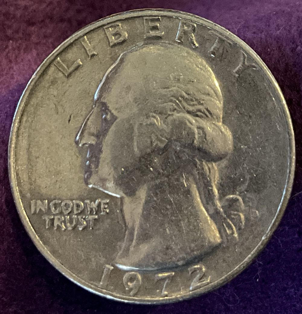 Quarter Washington 1972 D 6  coin collectible - Main Image 3