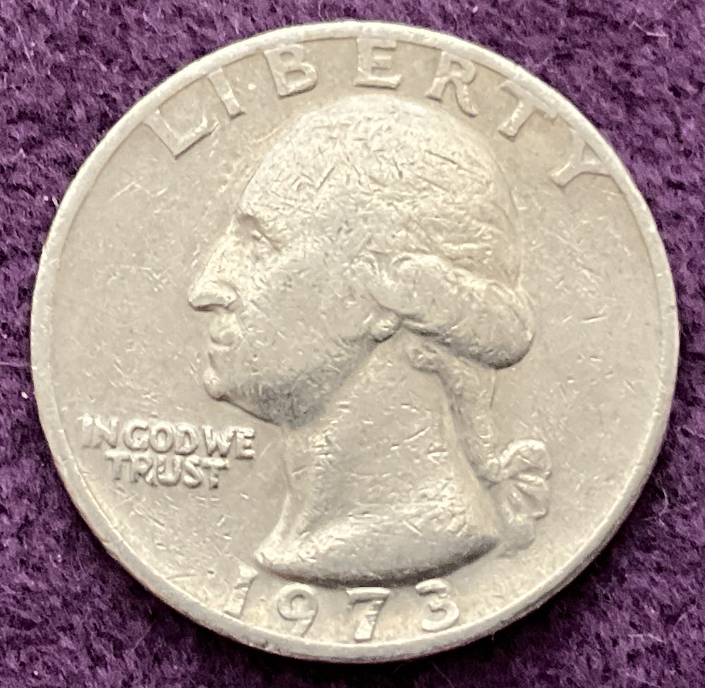 Quarter Washington 1973 4  coin collectible - Main Image 1