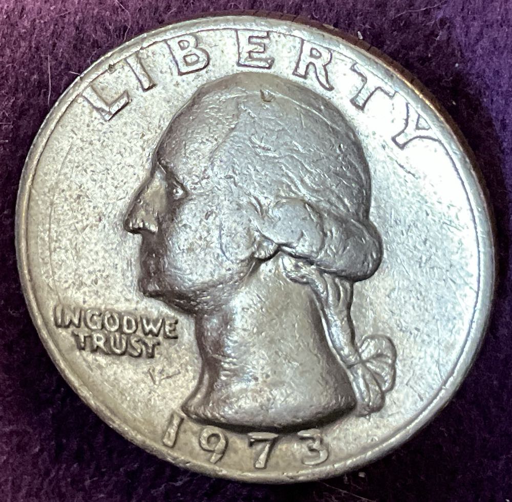 Quarter Washington 1973 5  coin collectible - Main Image 3