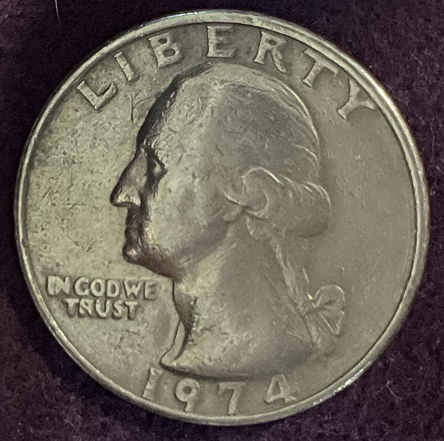 Quarter Washington 1974 19  coin collectible - Main Image 3