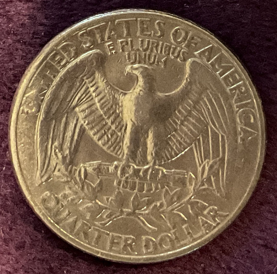 Quarter Washington 1977 D 7  coin collectible - Main Image 4