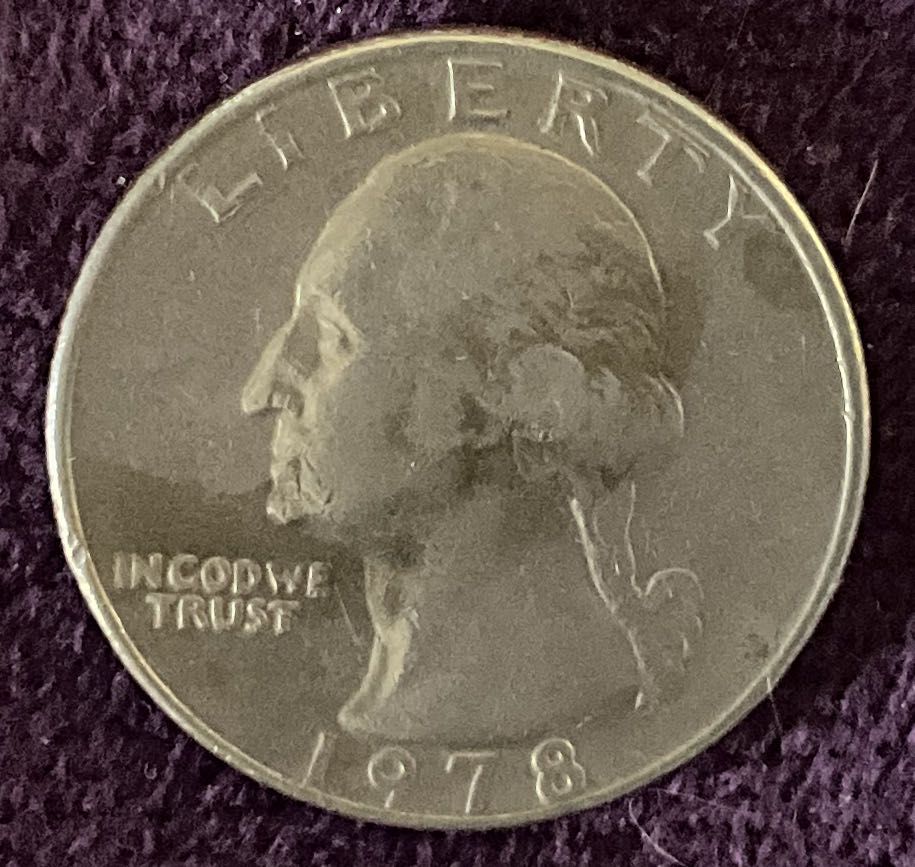 Quarter Washington 1978 2  coin collectible - Main Image 3