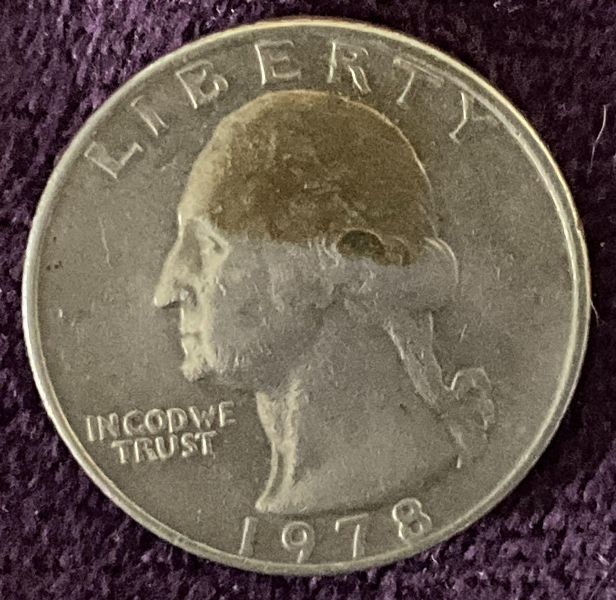 Quarter Washington 1978 3  coin collectible - Main Image 3
