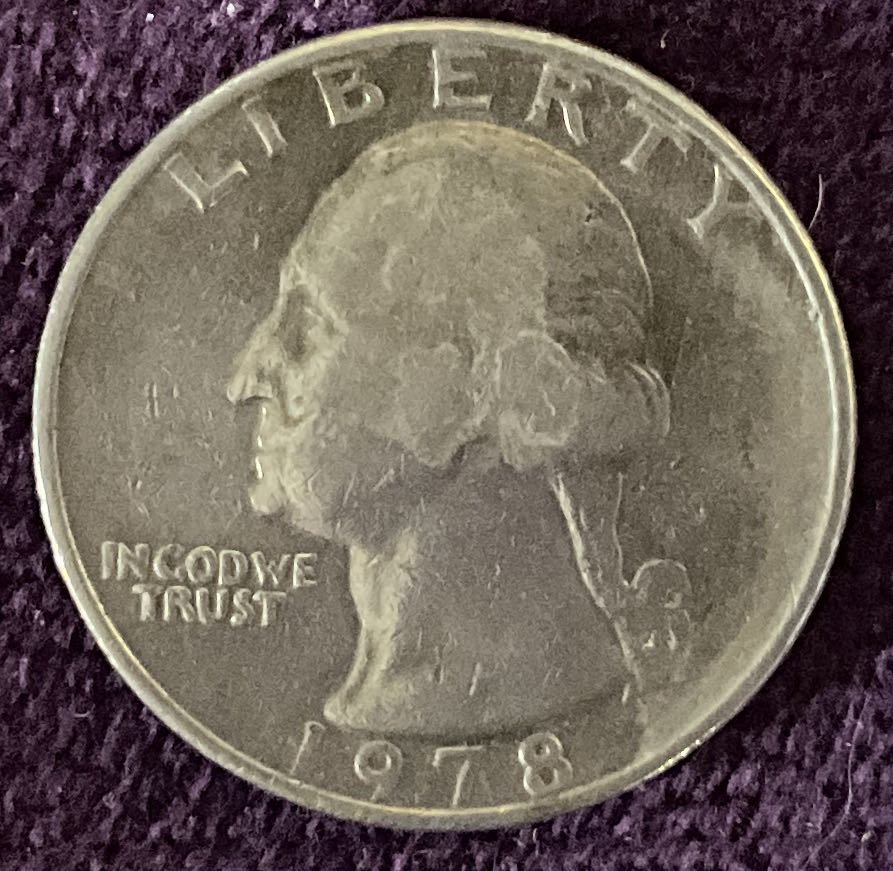 Quarter Washington 1978 4  coin collectible - Main Image 3