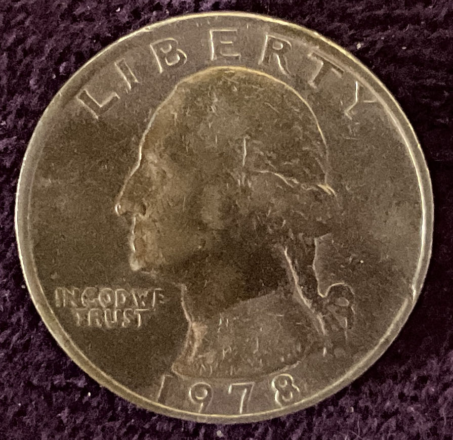 Quarter Washington 1978 6  coin collectible - Main Image 3