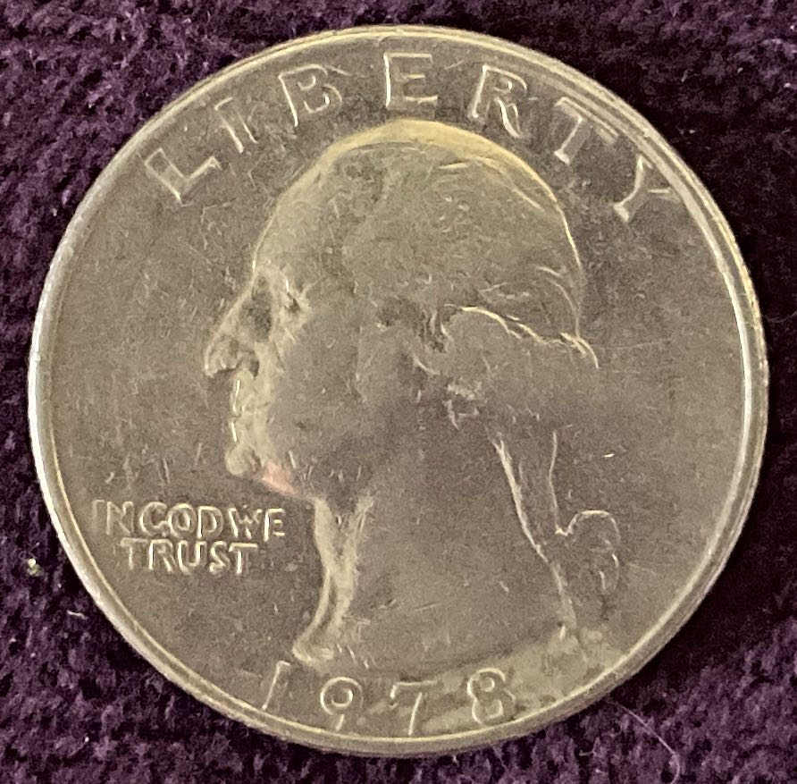 Quarter Washington 1978 8  coin collectible - Main Image 3
