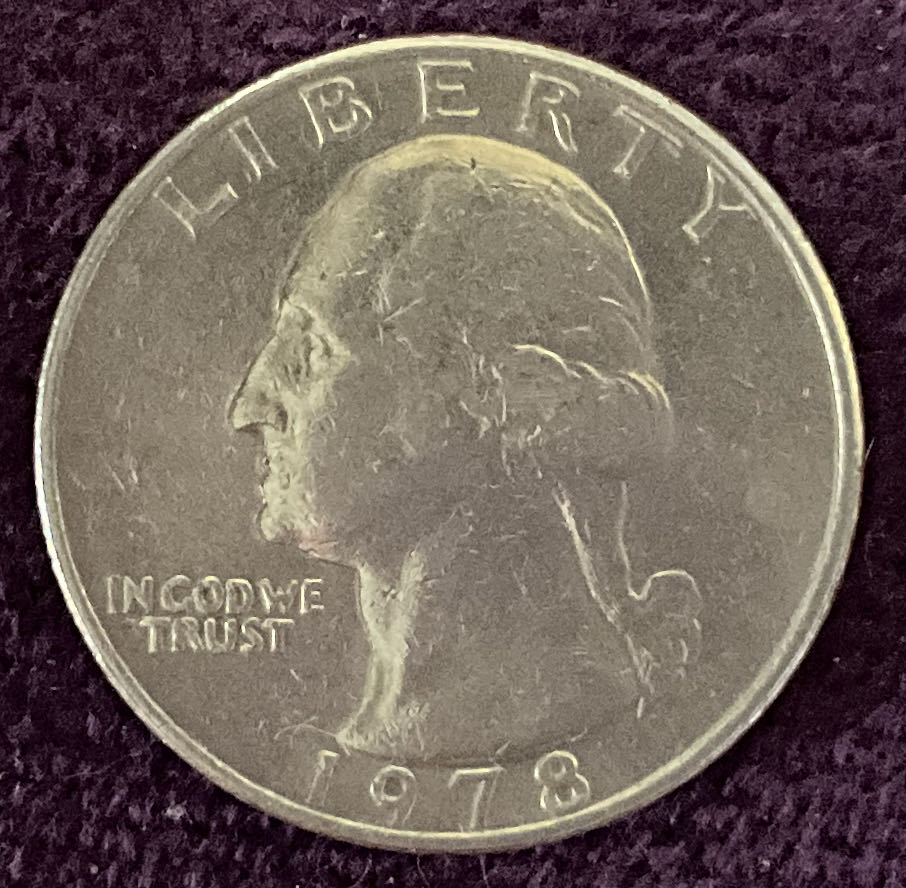 Quarter Washington 1978 9  coin collectible - Main Image 3