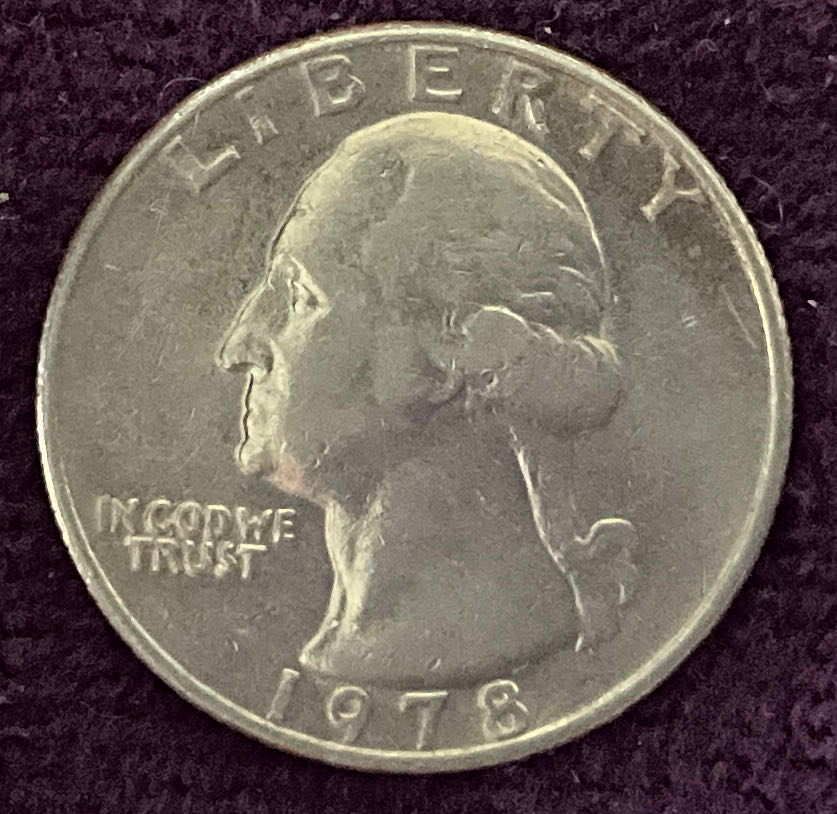 Quarter Washington 1978 11  coin collectible - Main Image 3