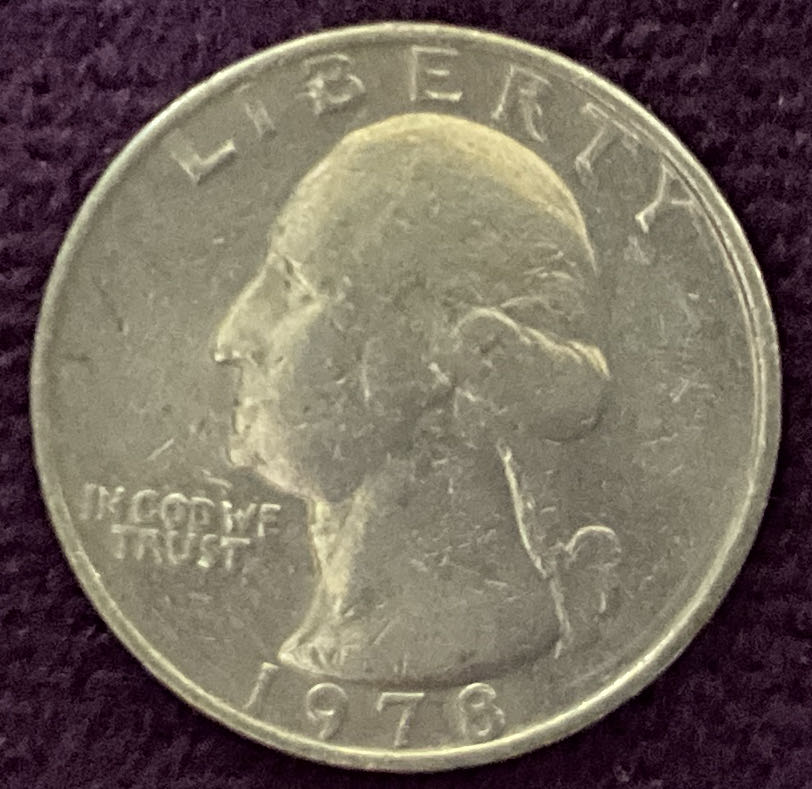 Quarter Washington 1978 12  coin collectible - Main Image 3