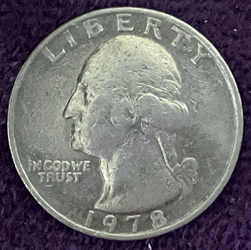 Quarter Washington 1978 13  coin collectible - Main Image 3