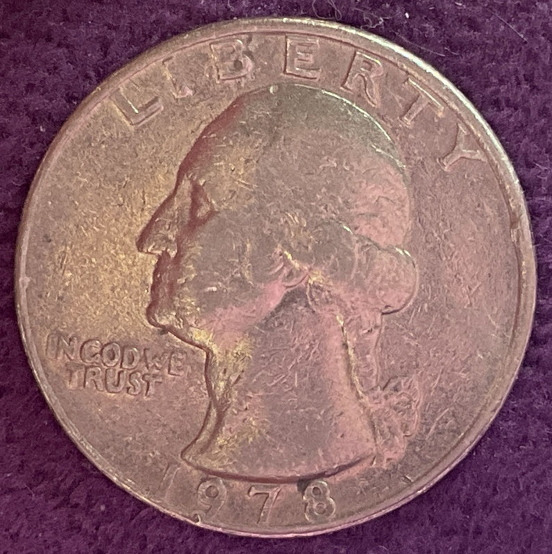 Quarter Washington 1978 15  coin collectible - Main Image 3