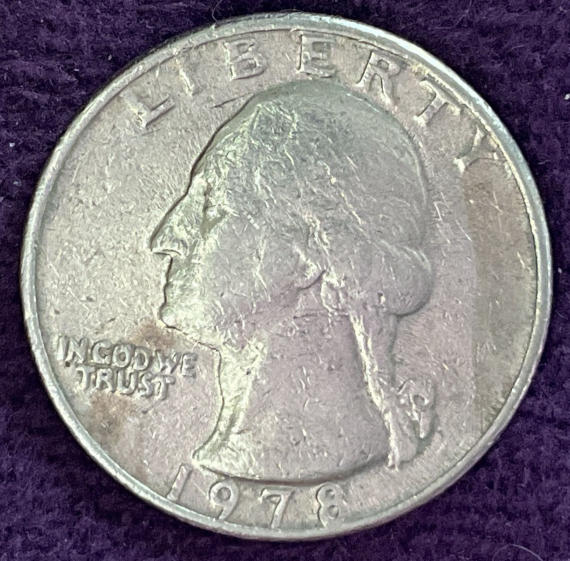 Quarter Washington 1978 16  coin collectible - Main Image 3