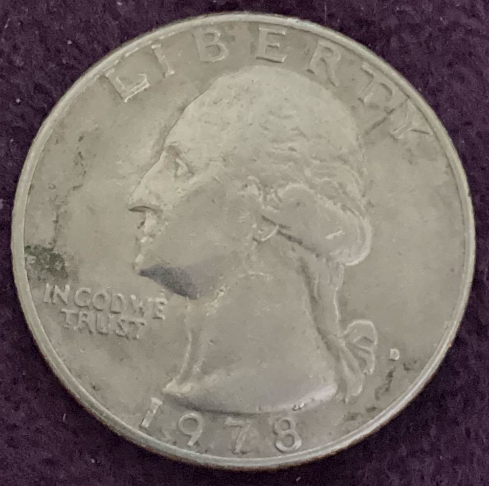 Quarter Washington 1978 D 2  coin collectible - Main Image 3