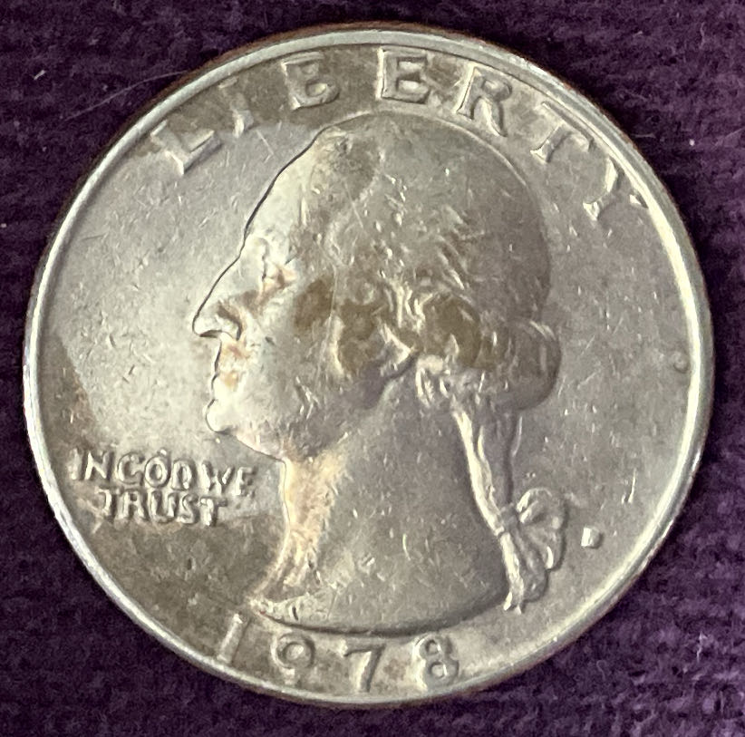 Quarter Washington 1978 D 3  coin collectible - Main Image 3