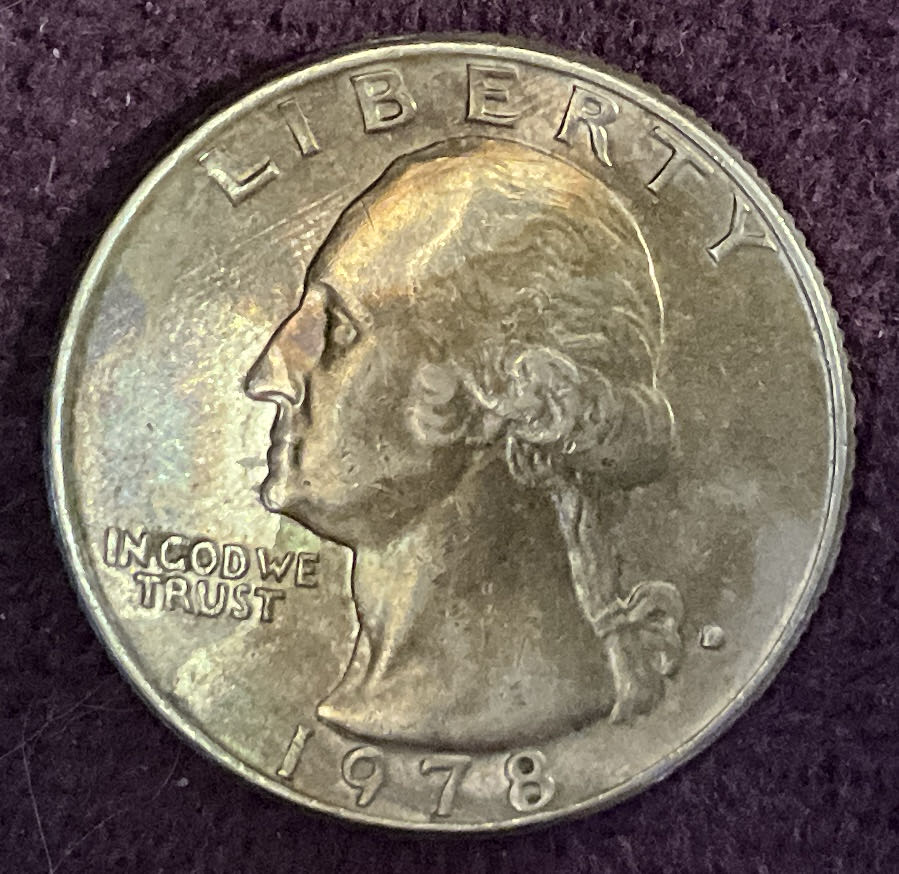 Quarter Washington 1978 D 6  coin collectible - Main Image 3
