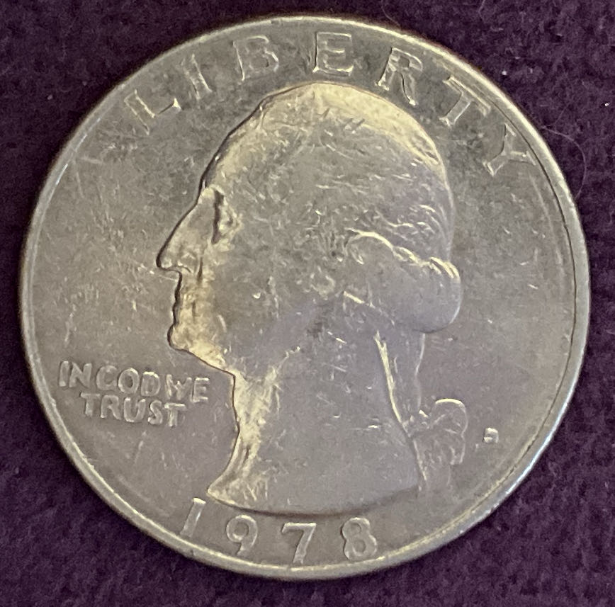 Quarter Washington 1978 D 7  coin collectible - Main Image 3