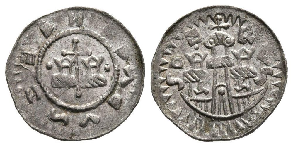 Bohemia Cach 367 1/2 denarus Otto Konrad I Moravsky  coin collectible - Main Image 3