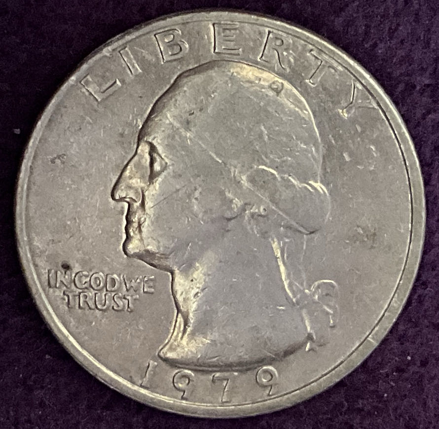 Quarter Washington 1979 3  coin collectible - Main Image 3
